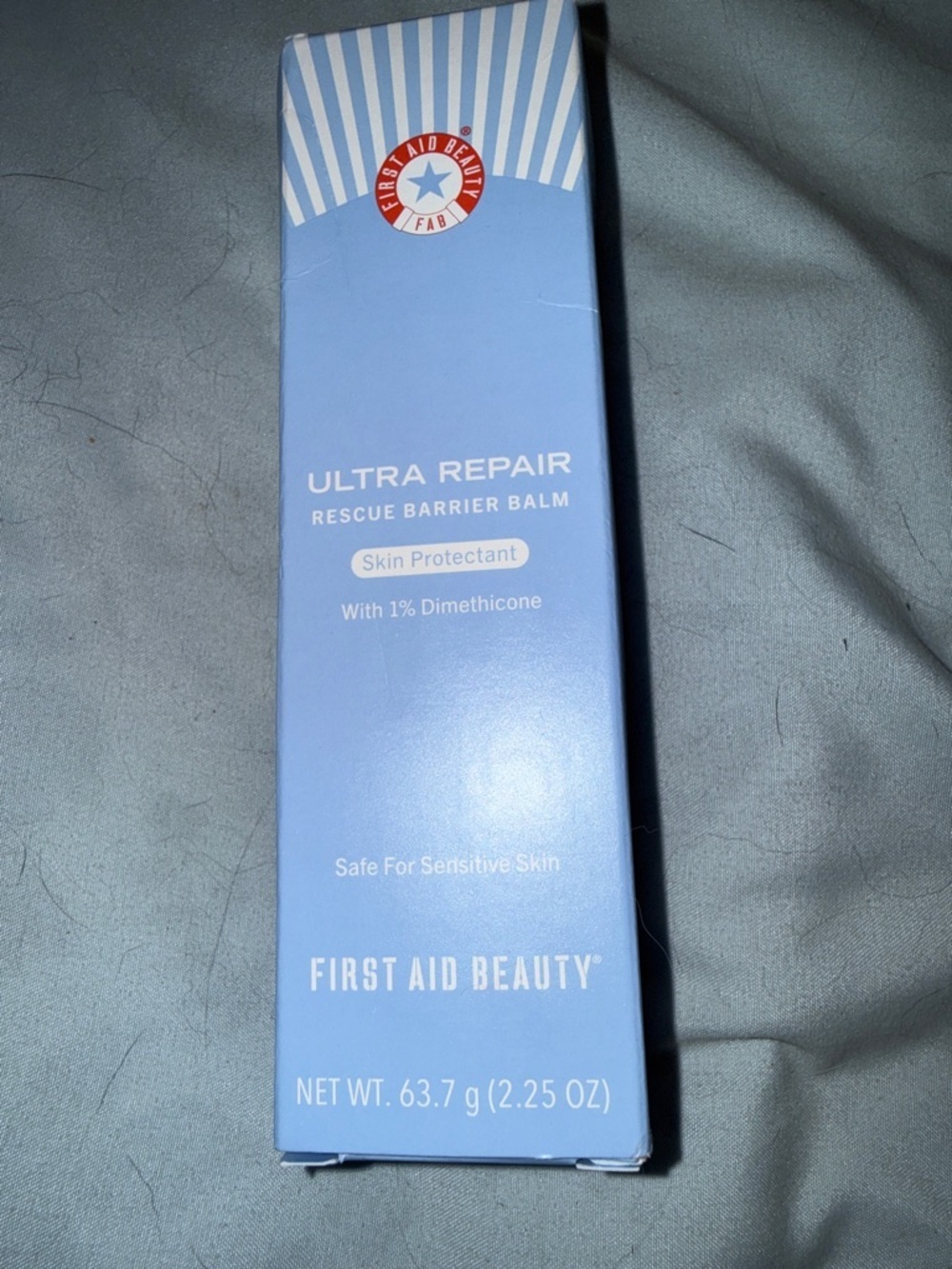 First Aid Beauty Ultra Repair Rescue Barrier Balm - Sky Blue Packaging